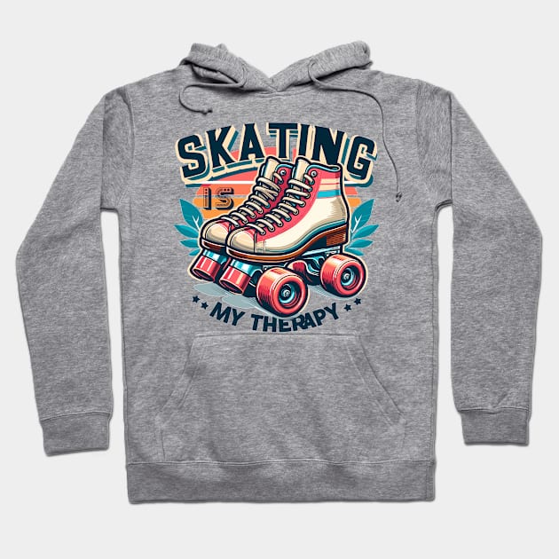 Skating Hoodie by Vehicles-Art